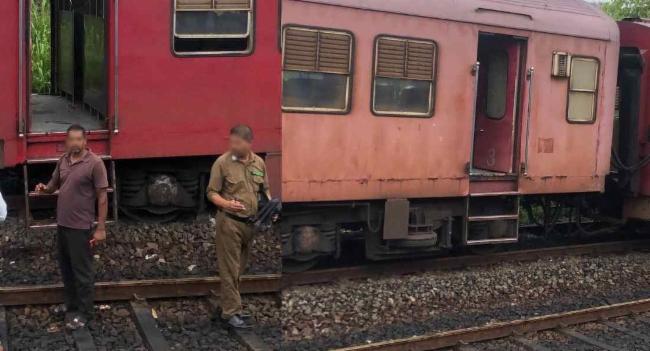 කොටුව සහ මරදාන අතරදී දුම්රියක් පීලිපනී